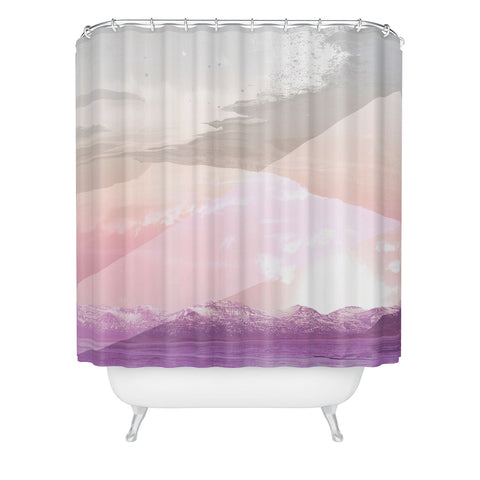 Gabriela Fuente Ice Land Shower Curtain