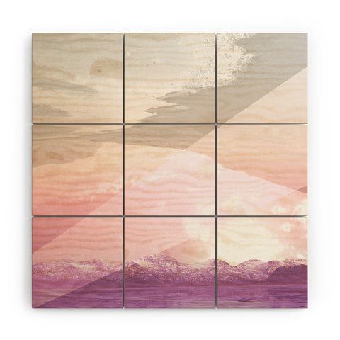 Gabriela Fuente Ice Land Wood Wall Mural