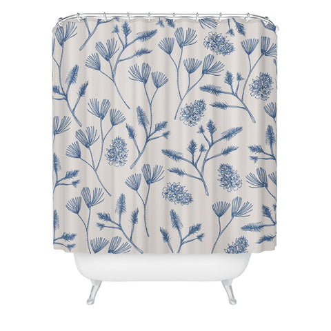 Gabriela Fuente Joly Snow Shower Curtain