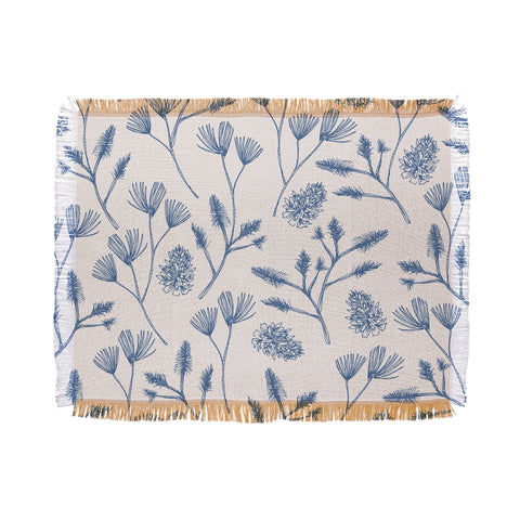 Gabriela Fuente Joly Snow Throw Blanket