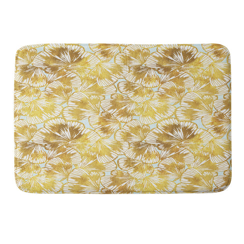 Gabriela Fuente just gold Memory Foam Bath Mat