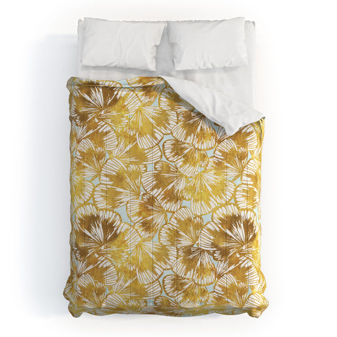 Gabriela Fuente just gold Comforter