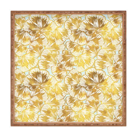 Gabriela Fuente just gold Square Tray