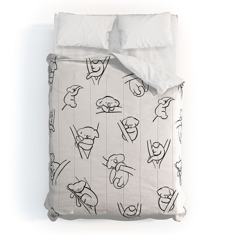 Gabriela Fuente Koala nap Comforter