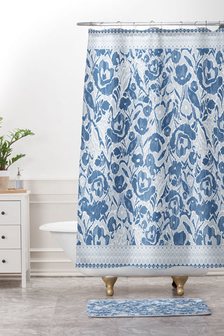 Gabriela Fuente kora Shower Curtain And Mat