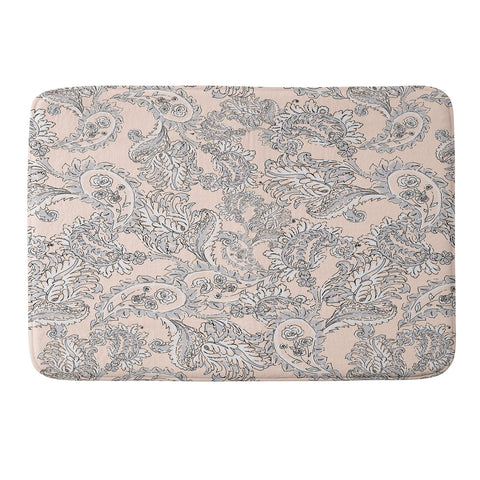 Gabriela Fuente Light Paisley Memory Foam Bath Mat
