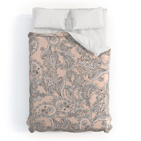Gabriela Fuente Light Paisley Duvet Cover