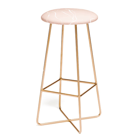 Gabriela Fuente line pink Bar Stool