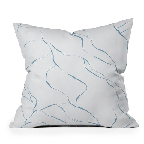 Gabriela Fuente Line Throw Pillow