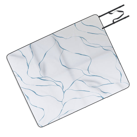 Gabriela Fuente Line Picnic Blanket