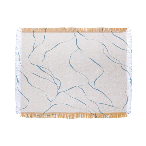 Gabriela Fuente Line Throw Blanket