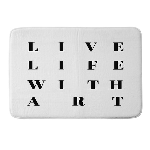 Gabriela Fuente LIVELIFE Memory Foam Bath Mat