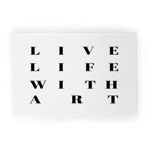 Gabriela Fuente LIVELIFE Welcome Mat