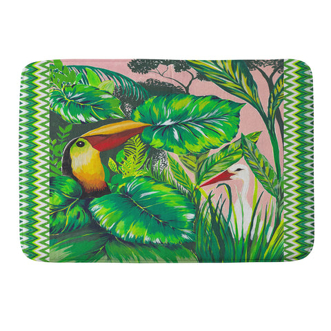 Gabriela Fuente Lost paradise Memory Foam Bath Mat