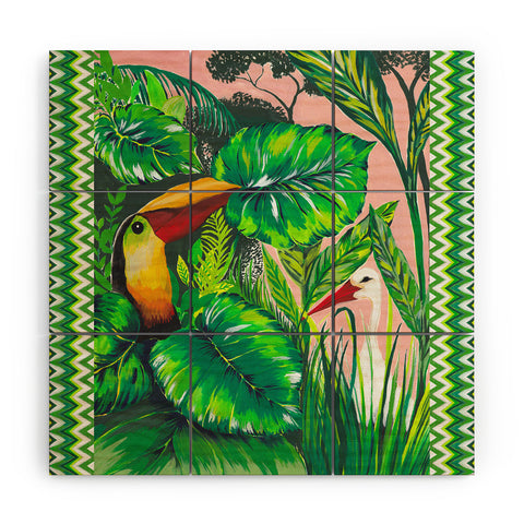 Gabriela Fuente Lost paradise Wood Wall Mural