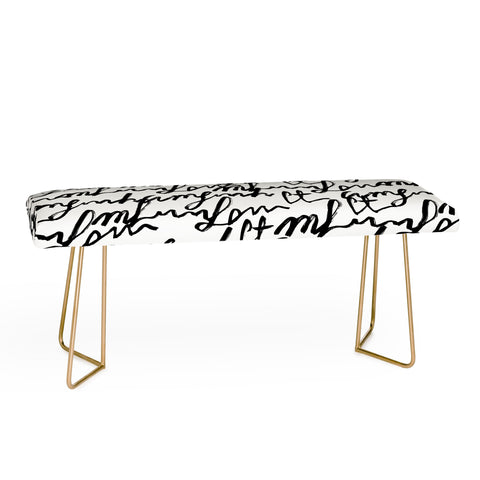 Gabriela Fuente lost words Bench
