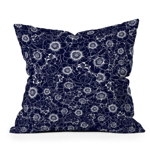 Gabriela Fuente Lua Throw Pillow