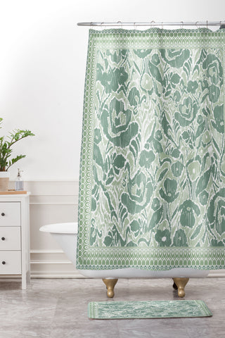 Gabriela Fuente Magne Shower Curtain And Mat