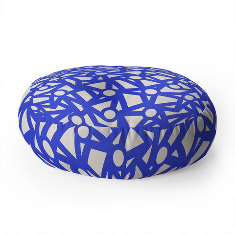Gabriela Fuente Mark Floor Pillow Round