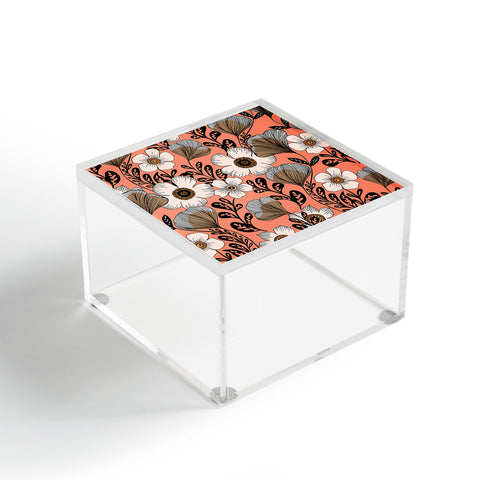 Gabriela Fuente Maxi Floral Acrylic Box