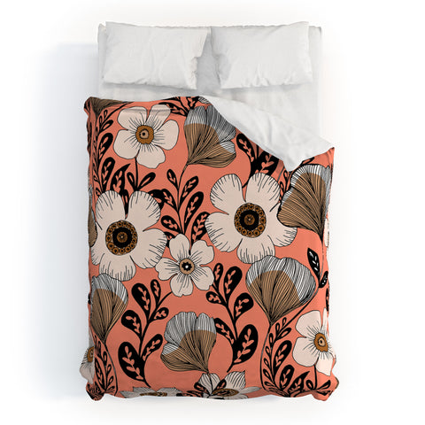 Gabriela Fuente Maxi Floral Duvet Cover