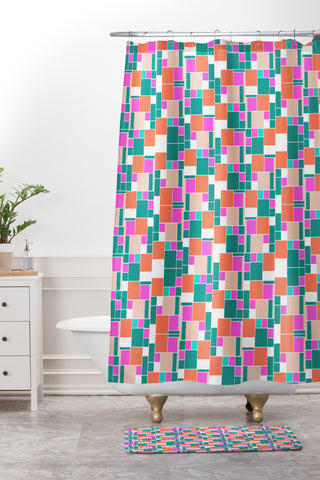 Gabriela Fuente Maybe Shower Curtain And Mat