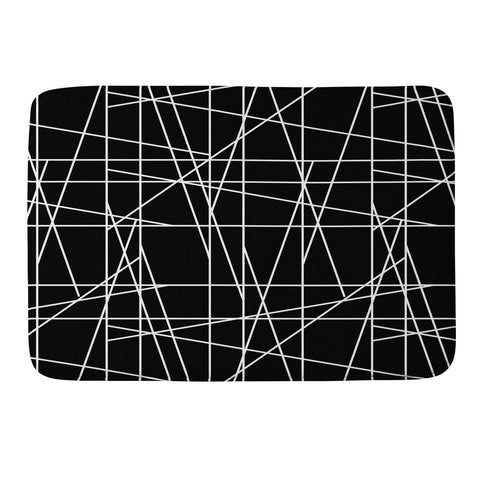 Gabriela Fuente Minimal Art Memory Foam Bath Mat