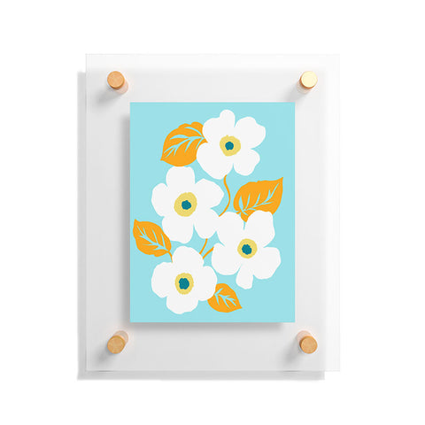Gabriela Fuente Minimal Floral Floating Acrylic Print