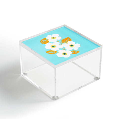 Gabriela Fuente Minimal Floral Acrylic Box