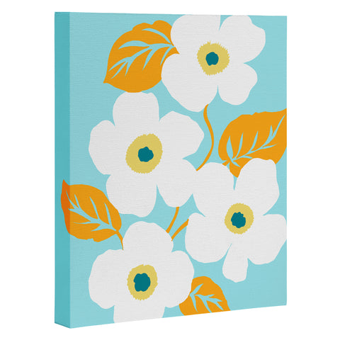 Gabriela Fuente Minimal Floral Art Canvas