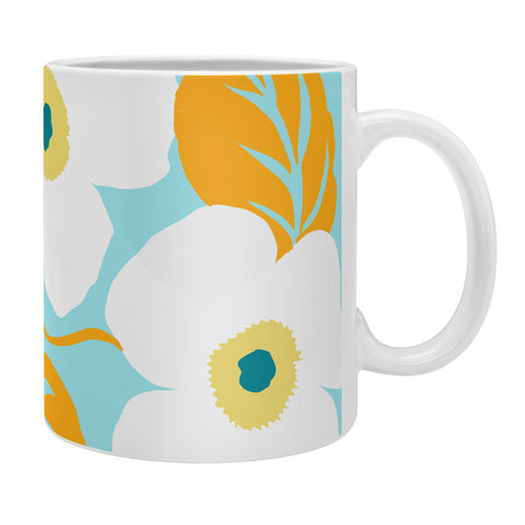 Gabriela Fuente Minimal Floral Coffee Mug