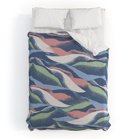 Gabriela Fuente Mount Duvet Cover