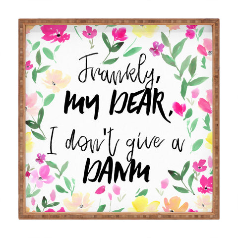 Gabriela Fuente My Dear Square Tray