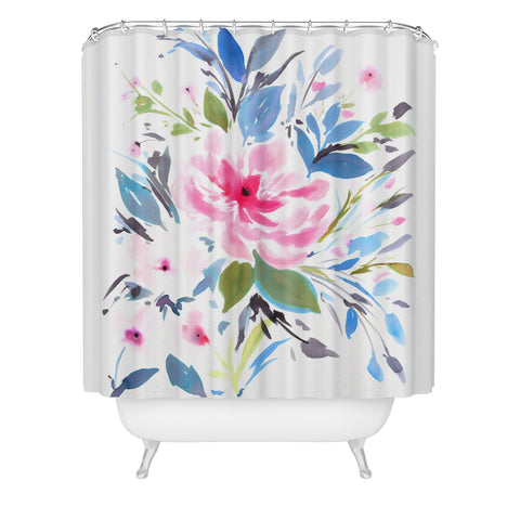 Gabriela Fuente Nara floral Shower Curtain