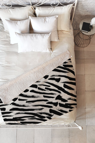 Gabriela Fuente Nemm Fleece Throw Blanket