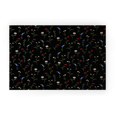 Gabriela Fuente Night Bloom Welcome Mat