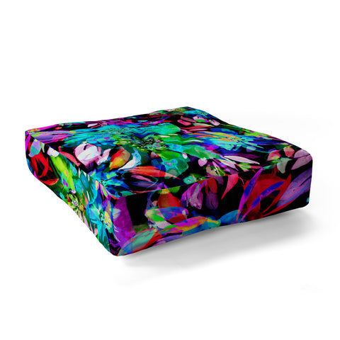 Gabriela Fuente Night Forest Floor Pillow Square