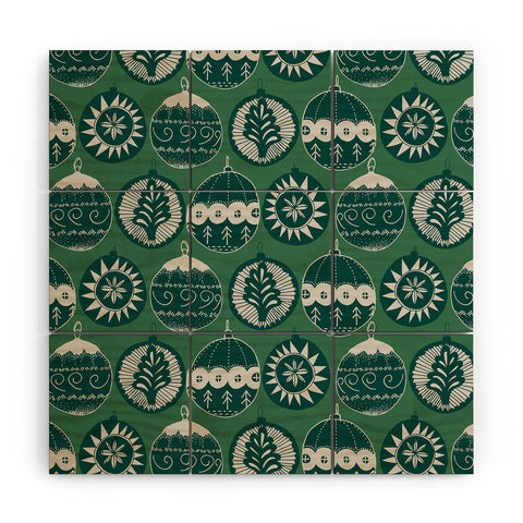 Gabriela Fuente Noel Vert Wood Wall Mural