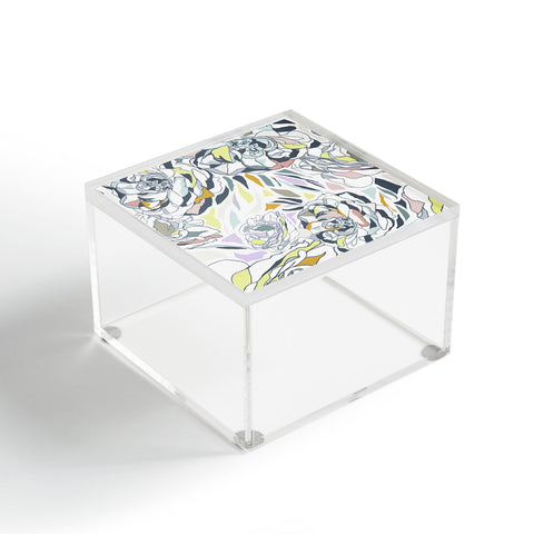 Gabriela Fuente nordic floral Acrylic Box