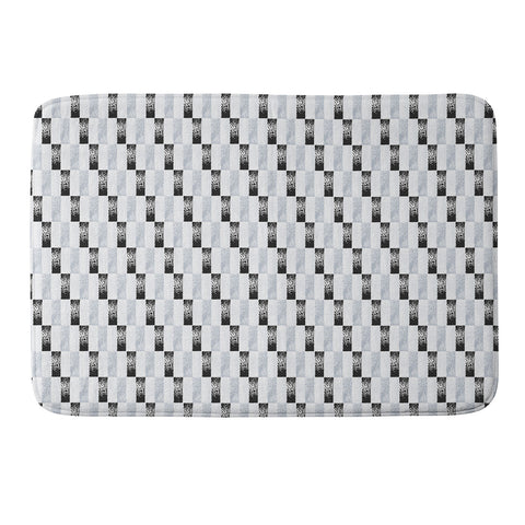 Gabriela Fuente Nordic Stripe Memory Foam Bath Mat