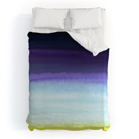 Gabriela Fuente ocean stripe Duvet Cover