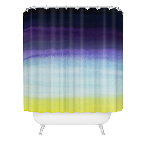 Gabriela Fuente ocean stripe Shower Curtain