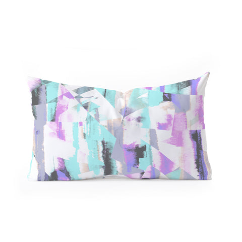 Gabriela Fuente Pastel Dream Oblong Throw Pillow