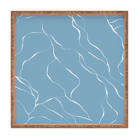 Gabriela Fuente Pastel line Square Tray