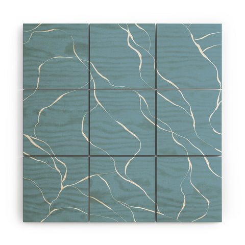 Gabriela Fuente Pastel line Wood Wall Mural
