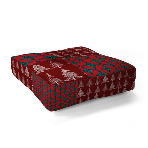 Gabriela Fuente Patchmas Floor Pillow Square