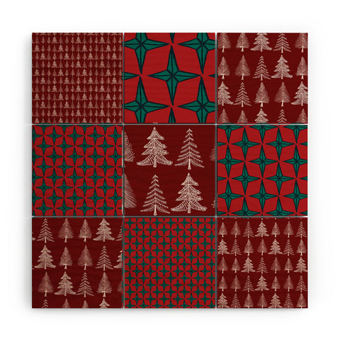 Gabriela Fuente Patchmas Wood Wall Mural