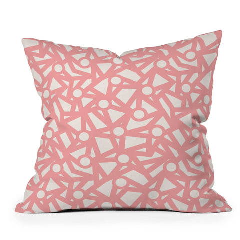 Gabriela Fuente PInk LIfe Throw Pillow