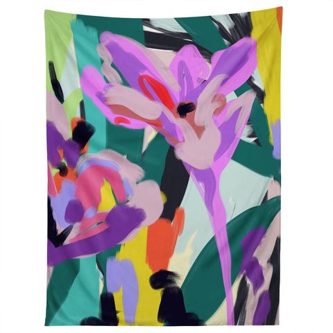 Gabriela Fuente Pink splash Tapestry