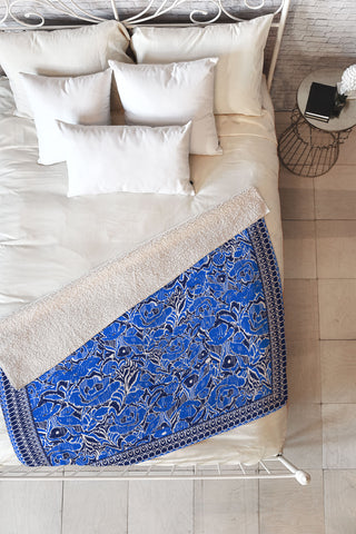 Gabriela Fuente Ray Fleece Throw Blanket